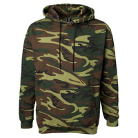 Camouflage Pullover Hooded Sweatshirt