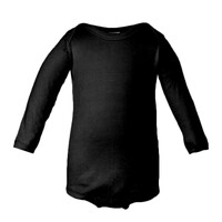 Infant Long Sleeve Baby Rib Bodysuit